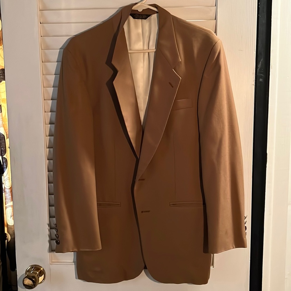 Oscar de La Renta Camel Blazer